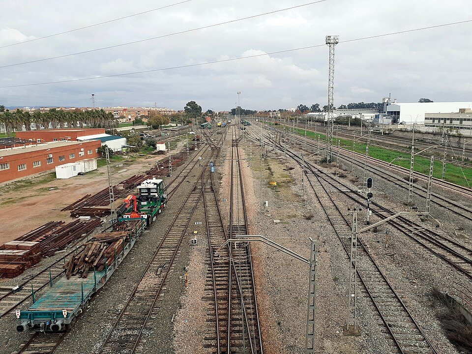Estación de Córdoba Mercancías, vista general 2